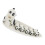 2Jgo Mini Panda, Cerámico Decorativo Para 11