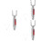 3Pcs Joyería De Cremación Para 8