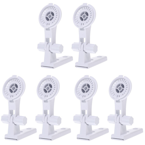 6 Unidades Soporte Pared Cámara Ajustable Montaje 1