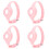 4Ud Protector Silicona Rosa Para Collar Localizador De Usar 5