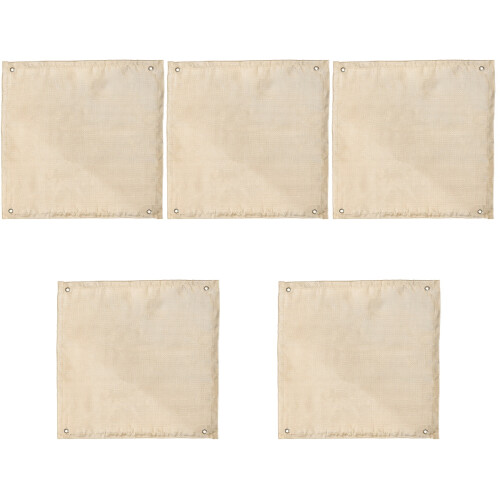 5Pièces De Protection Ignifuge Beige Pour - Camping 2