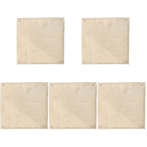 5Pièces De Protection Ignifuge Beige Pour - Camping 1