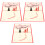 6 Unidades Tarjeta Pop Up 3D Madre 5