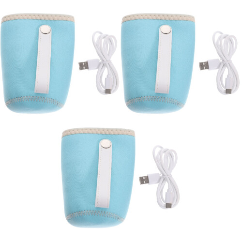 3 Unidades Calentador De De Para Bebé Usb 2