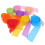 8 Rouleaux Crépon Coloré Pour Décoration Mariage 4