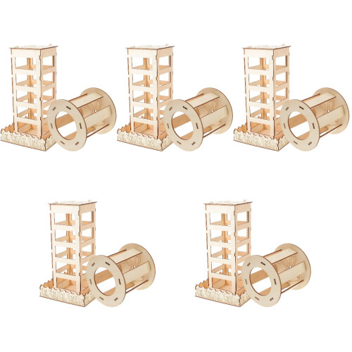 10Pièces Mangeoires En Clair Pour Durables Faciles 2