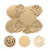 100 Pezzi Coppette Vuote Per Muffin E Dolci Cioccolato Matrimonio 11