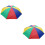 2Pièces Chapeaux Multicolores Pour Plein Air 6