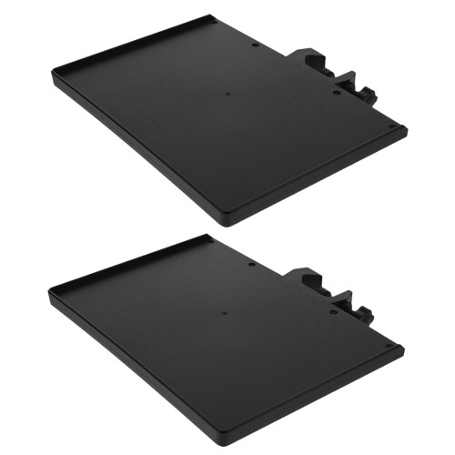 6Pz ABS Nero Vassoio Clip Per Microfono Stand E