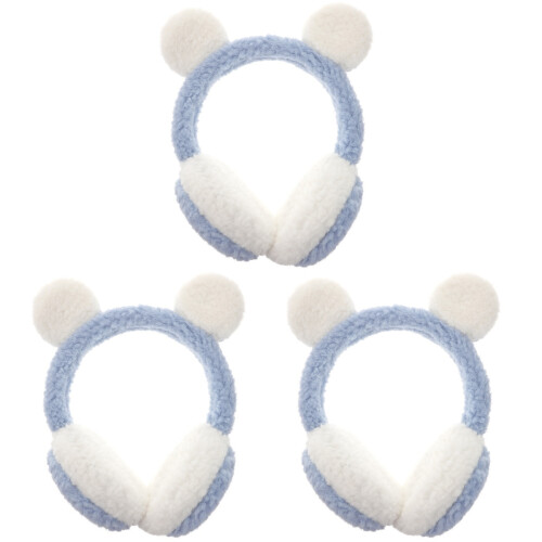 3Pièces Protège-Oreilles En Douce Pour Froid 1