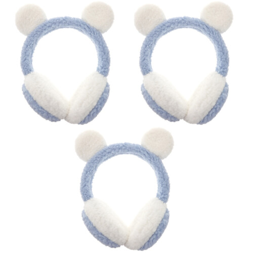3Pièces Protège-Oreilles En Douce Pour Froid 2