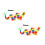 2 Pièces Ruban Danse Dragon 3D Accessoire De Jeu Remise En 10