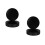 10 Pezzi Tavole Torta Rotonde 25,4 Cm Nero 5