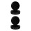 10 Pezzi Tavole Torta Rotonde 25,4 Cm Nero 6