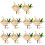10 Pezzi Boutonniere Sposa Fiore Spilla Per Da Cerimonia 8