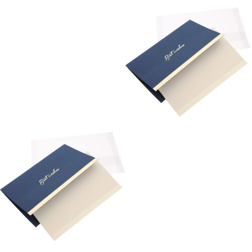 2Pz Biglietti Giuramento Matrimonio Scuro Resistenti E Eleganti 2