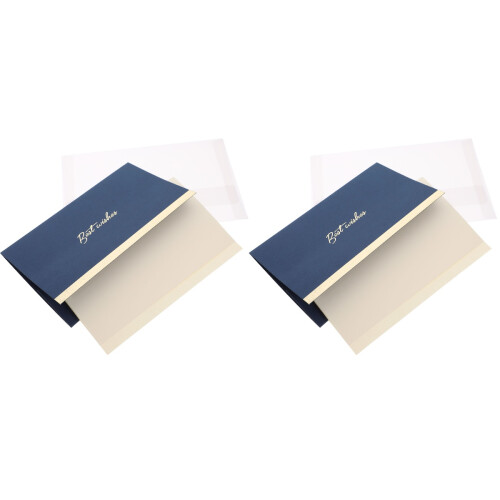 2Pz Biglietti Giuramento Matrimonio Scuro Resistenti E Eleganti 1
