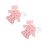 2 Set Prop Fotografia , Accappatoio Pile con 4