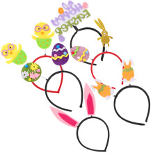 24Pcs Chic Cartoon Headband Lightweight Decorative Girls Hairband