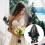 2Pz Sposa Mesh Corto Accessorio Per Matrimonio 10