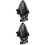 2Pz Sposa Mesh Corto Accessorio Per Matrimonio 5