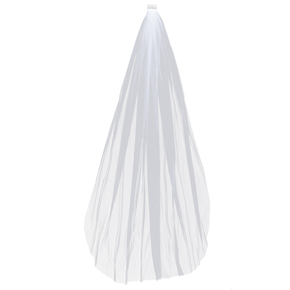 Lungo Velocino Sposa Con Pettine 5M-image