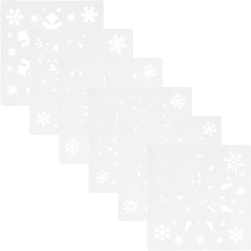6 Pezzi Template Per Riutilizzabili