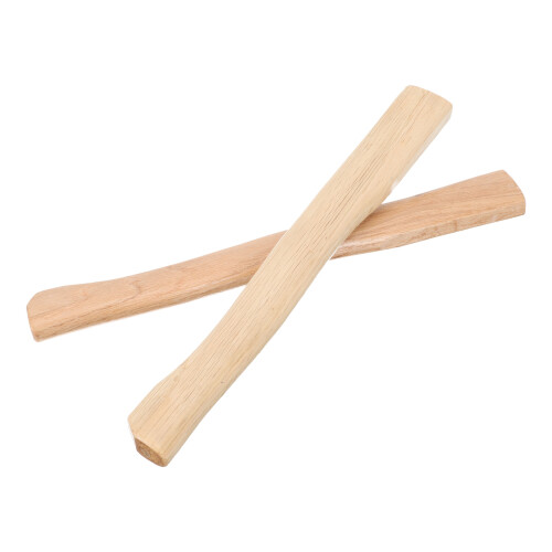 8 Pezzi Impugnatura Ricambio In Legno Per 40 Cm 1