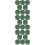 24Pz Base Verde Materiale Per Decorazioni Da Tavolo 8