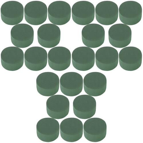 24Pz Base Verde Materiale Per Decorazioni Da Tavolo 2