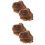 4 Pezzi Clip Chignon Orecchie 7
