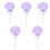 5 Pezzi Bastoncino Decorative 5