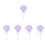 5 Pezzi Bastoncino Decorative 7