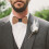 Wooden Bowtie Con Geometrico Traforato Per 3