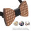 Wooden Bowtie Con Geometrico Traforato Per 7