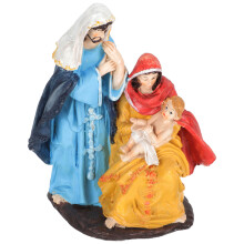 3 Sztuki Figurka Żłóbka Z żywicy Święta Ozdoba Do Domu
