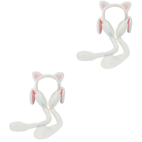 2 Bunny Ear Oorwarmers Vrouwen 2