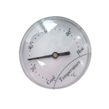 Waterproof Pointer Thermometer For Water Pot Sauna Silver