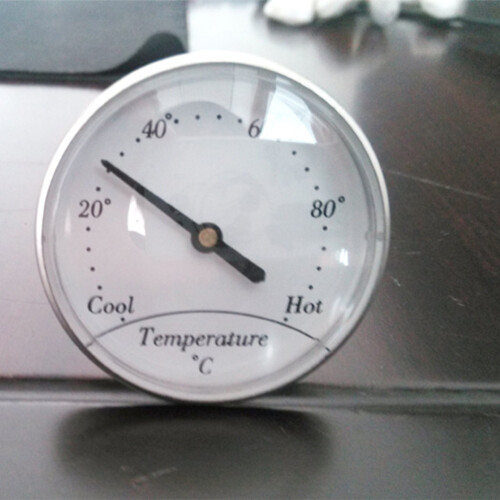 Waterproof Pointer Thermometer For Water Pot Sauna Silver 2