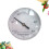 Waterproof Pointer Thermometer For Water Pot Sauna Silver 11