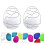 2 Pcs Páscoa Estêncil Diy Prata 3