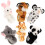 12 Unidades Pulseiras De Animais Selva Para 2