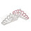 2 Unidades Coroa De Pentes Tiara Para 11