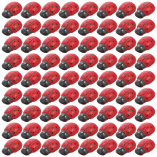 100 Unidades De Adesivos De Joaninhas Para Artesanato DIY