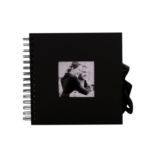 Álbum De Fotografias 10 Polegadas Preto Para Memórias