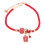 1 Pulseira Natalina À Mão Para 3