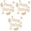 3 Conjuntos De Enfeite Happy Birthday Decoração 5