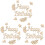 3 Conjuntos De Enfeite Happy Birthday Decoração 4