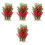 4Pcs Enfeite Decorativo Para Planta Artificial 5