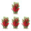 4Pcs Enfeite Decorativo Para Planta Artificial 4